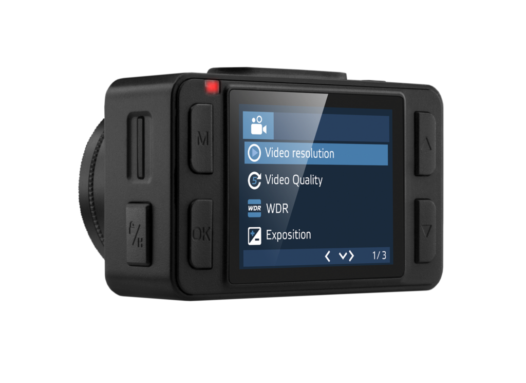 Palubná kamera do auta, 2x FullHD, CPL filter, parkovací režim Neoline X76