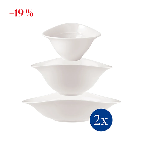 Villeroy & Boch Trio porcelánových misek Vapiano, 6 ks 10-4257-8549
