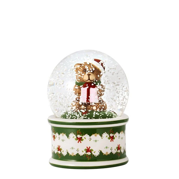 Villeroy & Boch Christmas Toys sněžítko s medvídkem, 9 cm 14-8327-6695