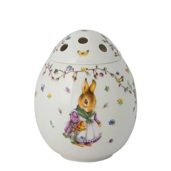 Villeroy & Boch Spring Fantasy váza ve tvaru vejce zaječice babička Emma, 21 cm 14-8644-5207