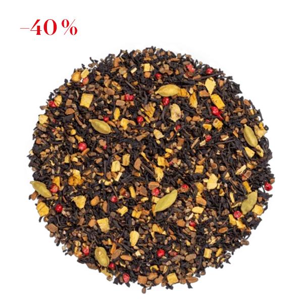 Kusmi Tea Sypaný černý čaj Sweet Love Bio, sáček 100 g 21084A1050