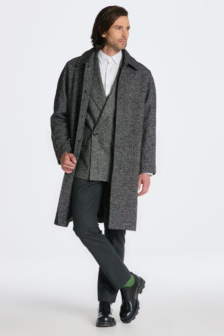 KABÁT GANT RELAXED FIT WOOL CARCOAT