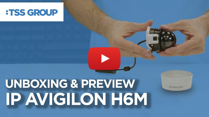 Mini dome IP kamera Avigilon H6M | Unboxing & Preview